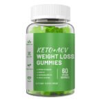 60 Vegan Weight Management & Overall Health Keto + ACV Gummies for Men & Women