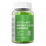 60 Vegan Weight Management & Overall Health Keto + ACV Gummies for Men & Women