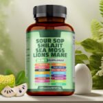 Sour Sop Shilajit Sea Moss Lion's Mane - Energy, Brain Boost, Immune Support