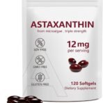 Astaxanthin Antioxidant Supplements Supports Eye, Joint, Internal Circulation and Skin Health - Non-GMO,120 Softgels - 4 Month Supply