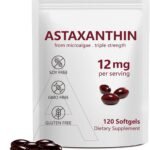 Astaxanthin Antioxidant Supplements Supports Eye, Joint, Internal Circulation and Skin Health - Non-GMO,120 Softgels - 4 Month Supply
