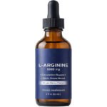 L-Arginine Liquid Nitric Oxide Supplement for Men and Women – Non-GMO Vegan for Circulation, Endurance, Energy, Stamina, Performance and Workout – 2 fl oz