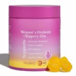 Women's Probiotic+Slippery Elm Supplement 60 Gummies