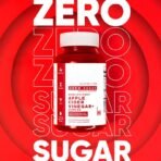 Zero Sugar Apple Cider Vinegar Gummies - ACV with Vitamin B12 and Probiotics - No Sugar Alcohols - Vegan, Keto-Friendly, Gluten-Free - Image 3