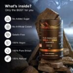 Shilajit Gummies | Alpha Gummies for Men | Lab Tested I No Added Sugar | Ashwagandha, Gokshura | Fulvic Acid & 85+ Trace Minerals for Men, Women | Non-GMO | 60 Gummy - Image 4