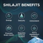 Shilajit Pure Himalayan Shilajit Resin - 600mg Himalayan Shilajit Resin, with 85+ Trace Minerals & Fulvic Acid, (1 Pack) - Image 4