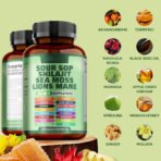 Sour Sop Shilajit Sea Moss Lion's Mane - Energy, Brain Boost, Immune Support - Image 2