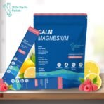 100% Original Calm Magnesium Powder Featuring L-Theanine, KSM-66 Ashwagandha, Magnesium Glycinate, and Vitamin D3. No Sugar, Non-GMO, and Perfect for on-The-go use. Each Box Contains 20 Servings. - Image 4