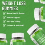 60 Vegan Weight Management & Overall Health Keto + ACV Gummies for Men & Women - Image 4