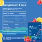 100% Original Calm Magnesium Powder Featuring L-Theanine, KSM-66 Ashwagandha, Magnesium Glycinate, and Vitamin D3. No Sugar, Non-GMO, and Perfect for on-The-go use. Each Box Contains 20 Servings. - Image 5
