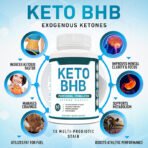Purely Optimal Keto BHB Capsules – Exogenous Ketone Pills for Ketosis Support, Sustained Energy, Focus & Metabolism – for Women & Men, 60 Capsules - Image 3