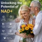 NAD Supplement for Women Men with nicotinamide riboside resveratrol,Quercetin, Betaine Boost NAD+ Levels NAD Plus Supplement for Anti Aging, Energy, Immune, Focus 120 Capsules - Image 3