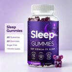 Sugar-Free Sleep Gummies x 60 – Sleep Aid 8-in-1 Formula with Ashwagandha, L Theanine, 5 HTP, Magnesium & More, High Strength Natural Berry Flavoured, Get Koala-Ty Sleep, 60 Gummies - Image 4