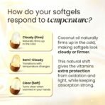 Vitamin D3 (5,000 IU) + K2 (MK-7) Made with Virgin Coconut Oil (Natural MCTs) - 90 Softgels (Pack of 1) - Helps Calcium Absorption for Bones, Teeth, Mood & Immune Health - Image 4