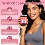 Biotin Gummies for Hair, Skin & Nails. 5,000 mcg High Potency Vegan Vitamins for Faster Hair Growth, Stronger Nails & Healthy Skin. with Vitamins C & E, 30 Gummies - Image 4