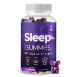Sugar-Free Sleep Gummies x 60 – Sleep Aid 8-in-1 Formula with Ashwagandha, L Theanine, 5 HTP, Magnesium & More, High Strength Natural Berry Flavoured, Get Koala-Ty Sleep, 60 Gummies